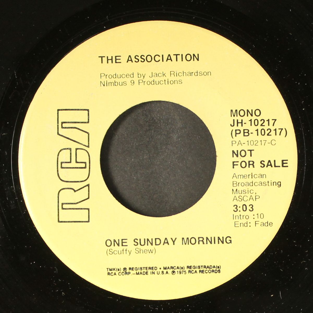 one sunday morning / mono by ASSOCIATION