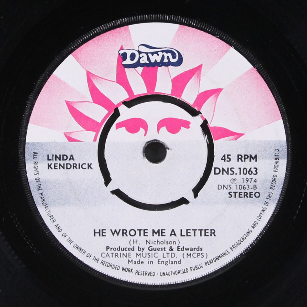 sympathy for the devil / he wrote me a letter by LINDA KENDRICK