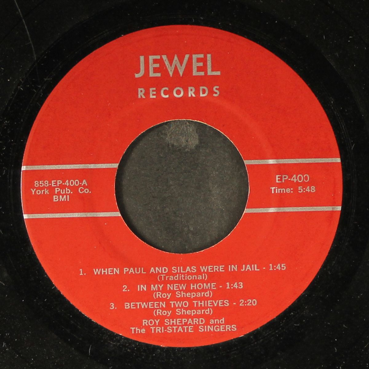 when paul & silas were in jail + 5 by ROY SHEPARD & TRI STATE SINGERS