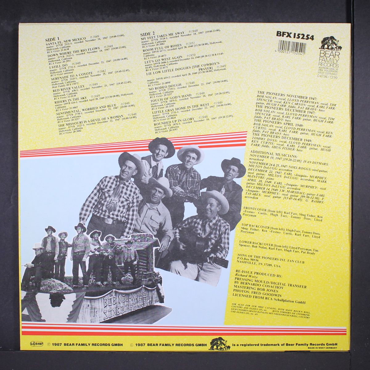 riders in the sky by SONS OF THE PIONEERS