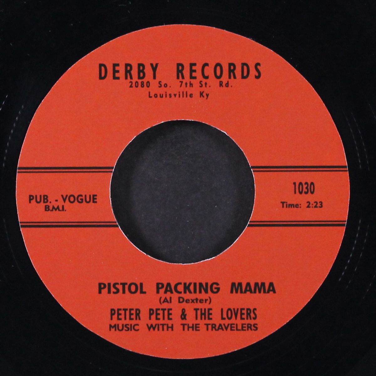 a lonely island / pistol packing mama by PETER PETE & LOVERS
