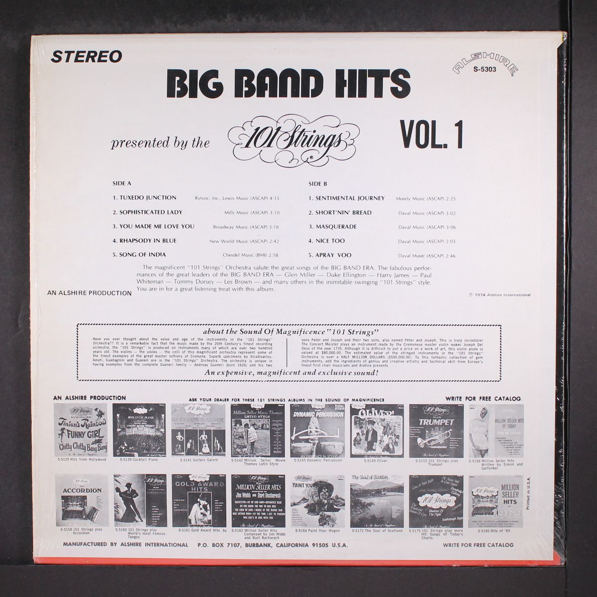 big band hits, vol. 1 by 101 STRINGS