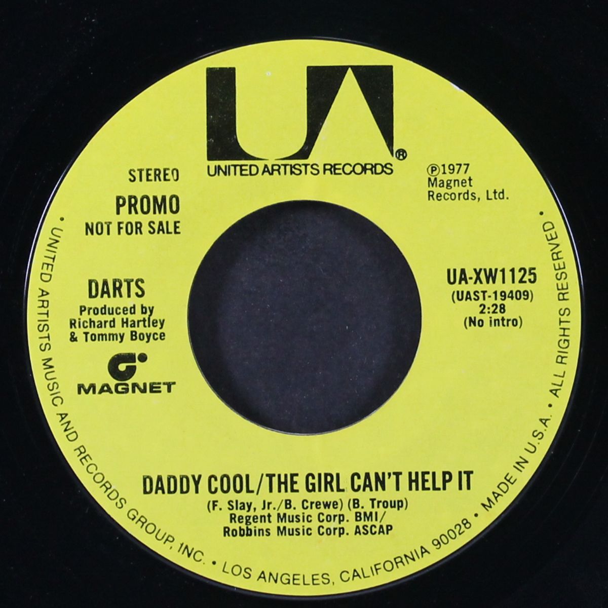daddy cool, the girl can't help it / mono by DARTS