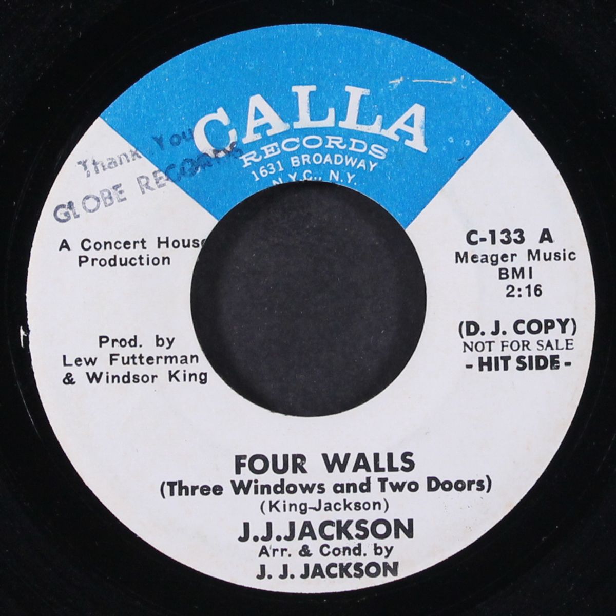 four walls by J.J. JACKSON