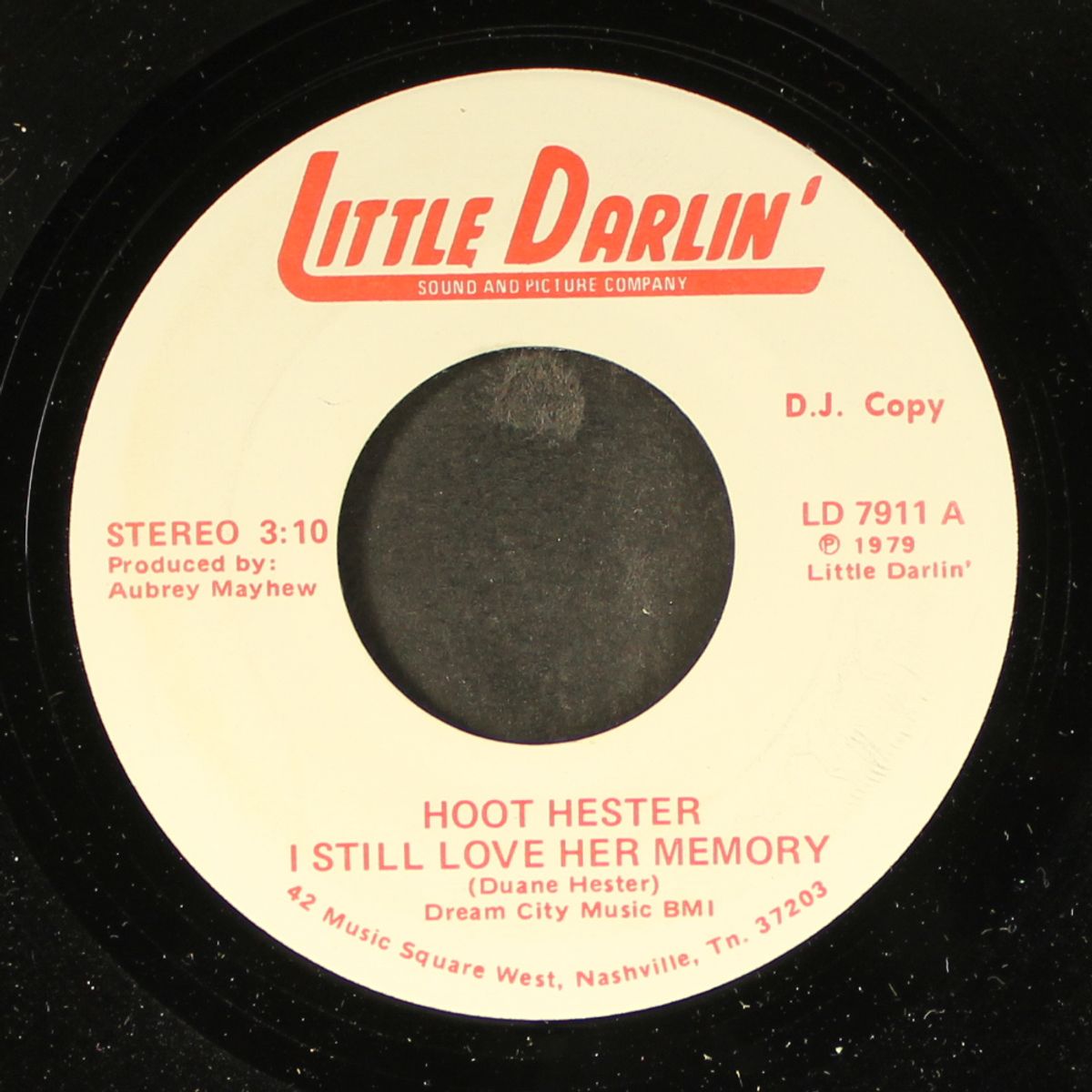 i still love her memory / forever ended yesterday by HOOT HESTER