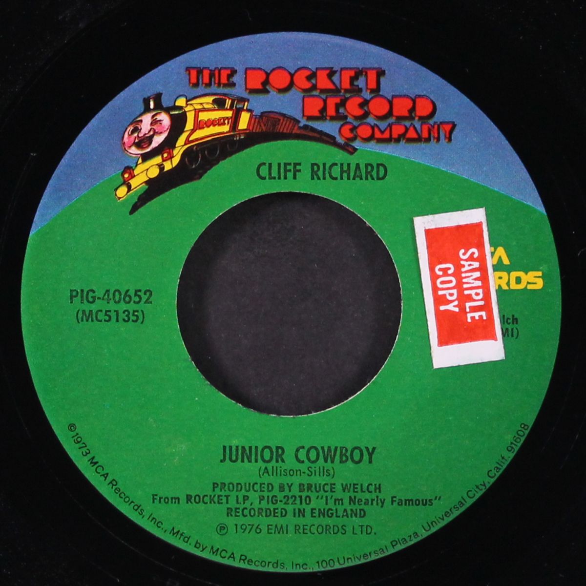 i can't ask for anymore than you / junior cowboy by CLIFF RICHARD