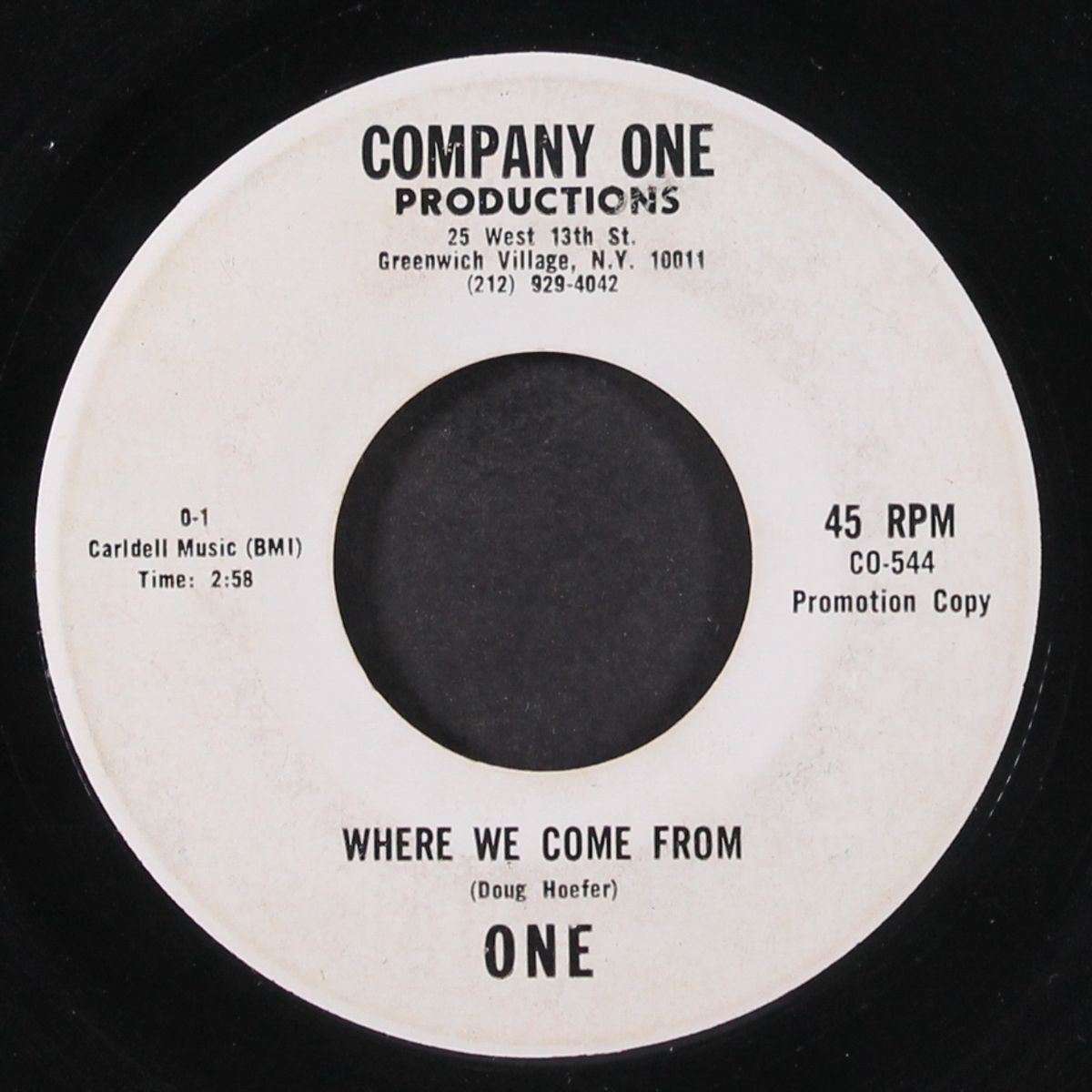 where we come from / places i've been to by ONE