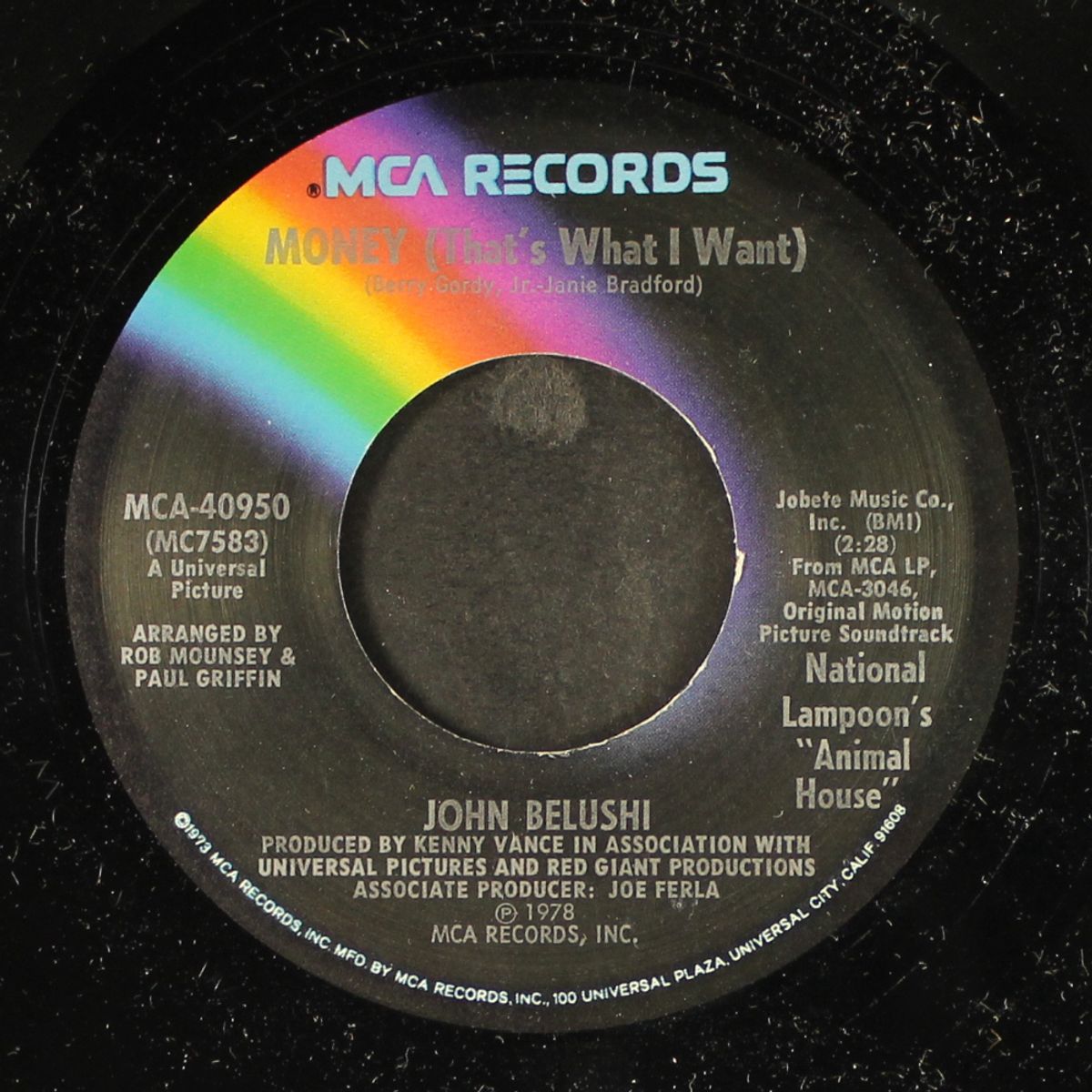 louie, louie / money by JOHN BELUSHI
