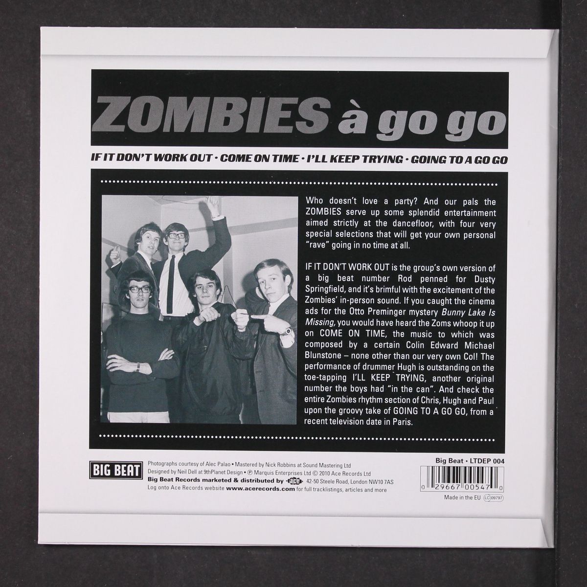 a go go by ZOMBIES
