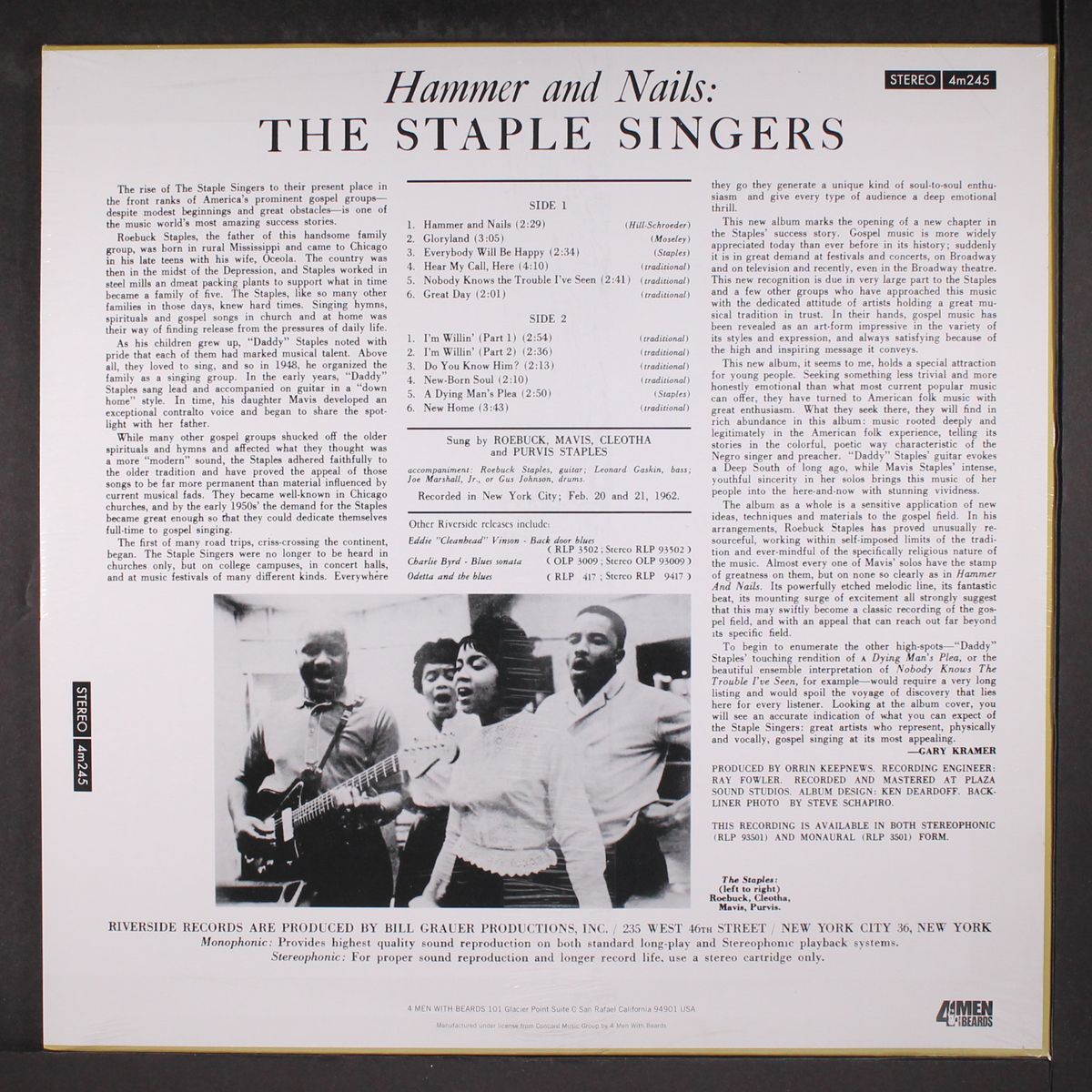 hammer & nails by STAPLE SINGERS