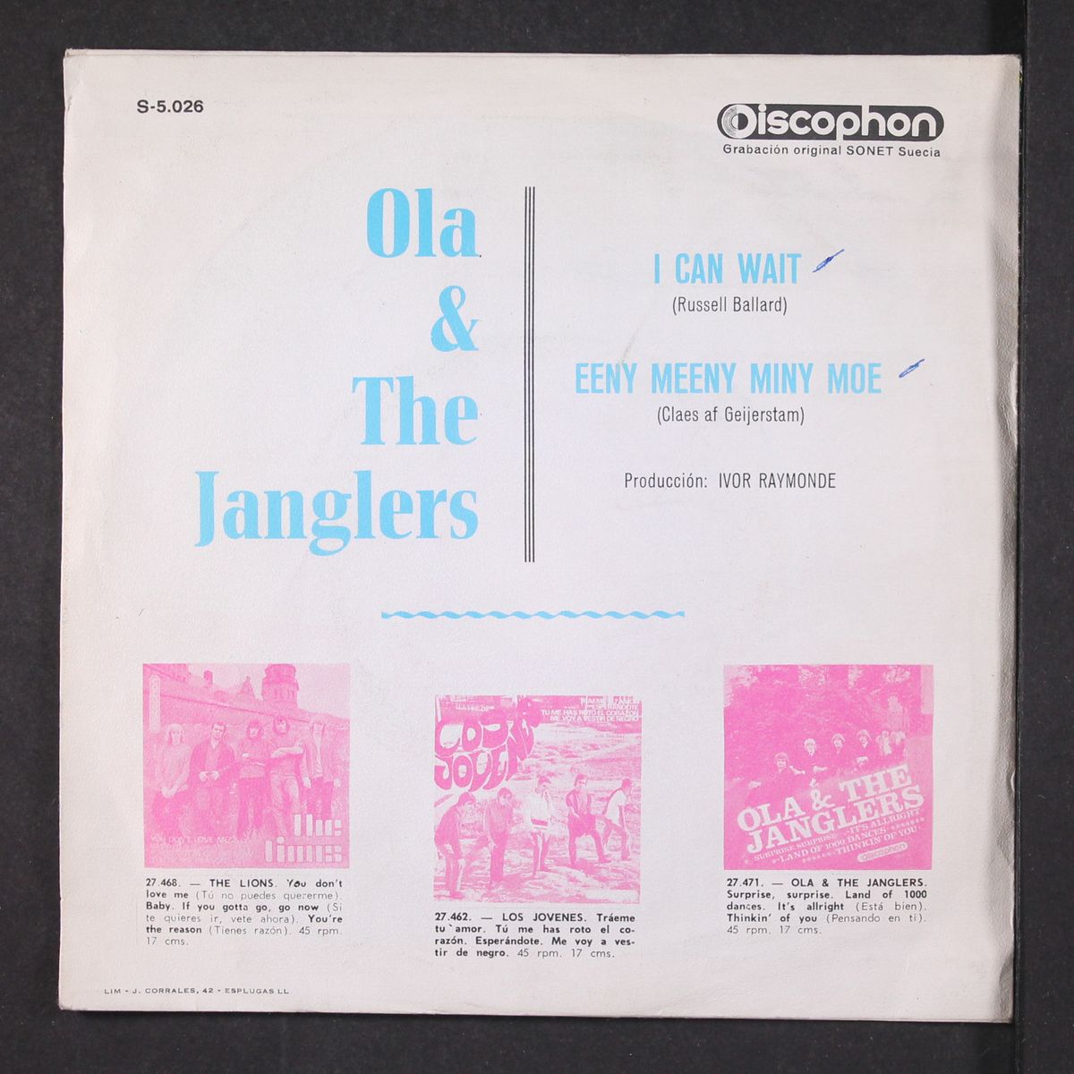 i can wait / eeny meeny miny moe by OLA & JANGLERS