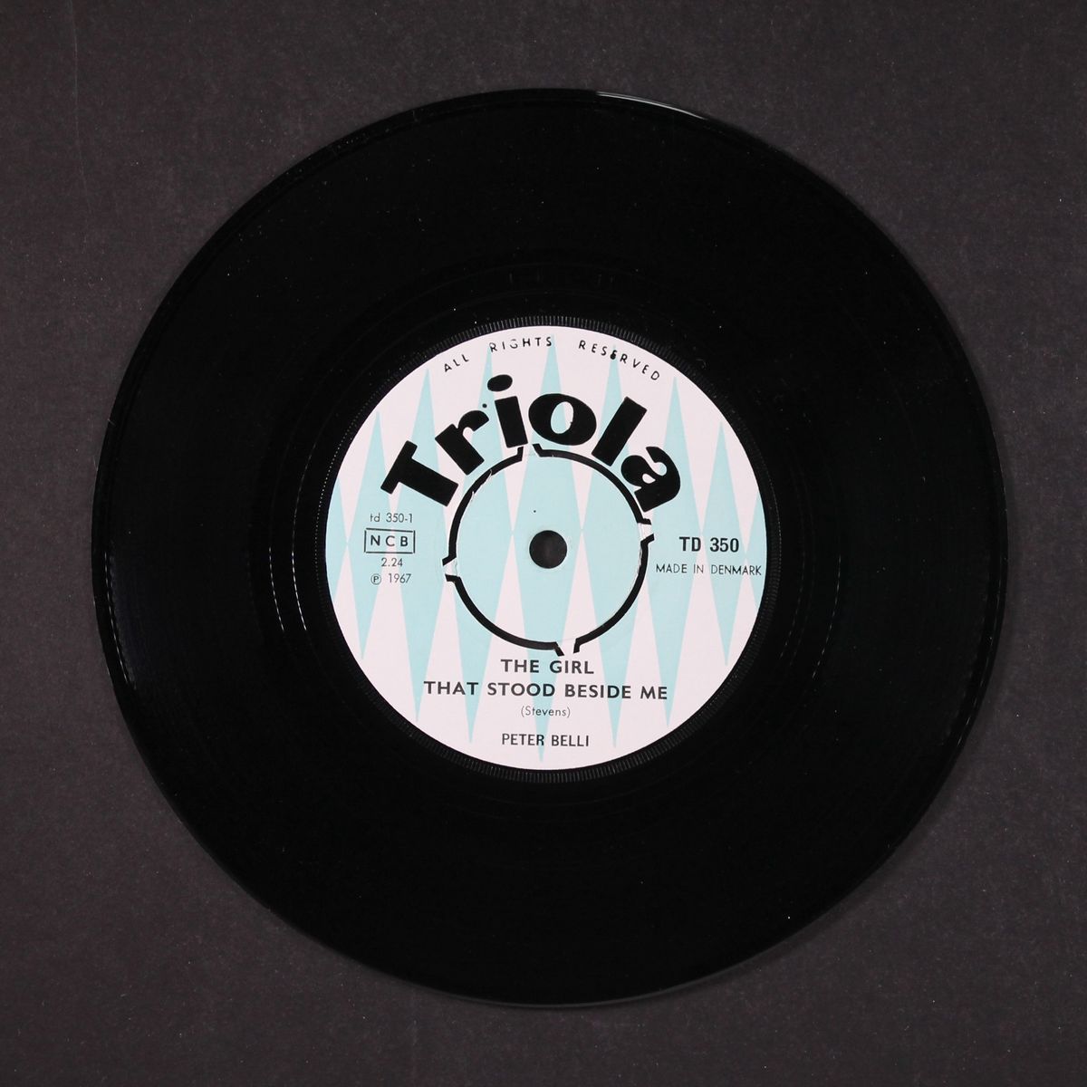 the girl that stood beside me / i don't want to love you by PETER BELLI & FOUR ROSES