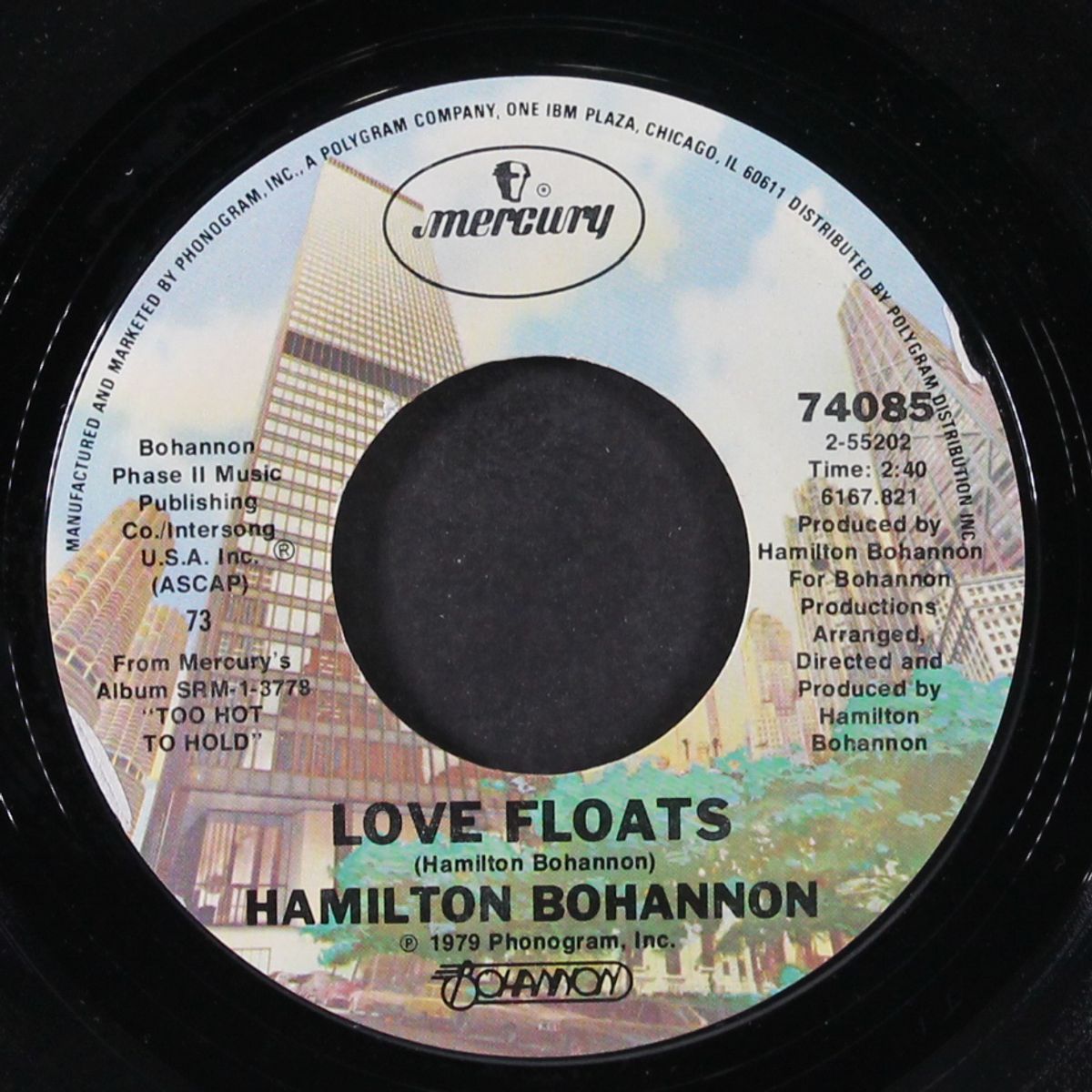 the groove machine / love floats by HAMILTON BOHANNON