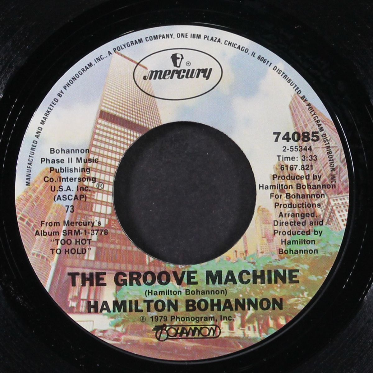 the groove machine / love floats by HAMILTON BOHANNON