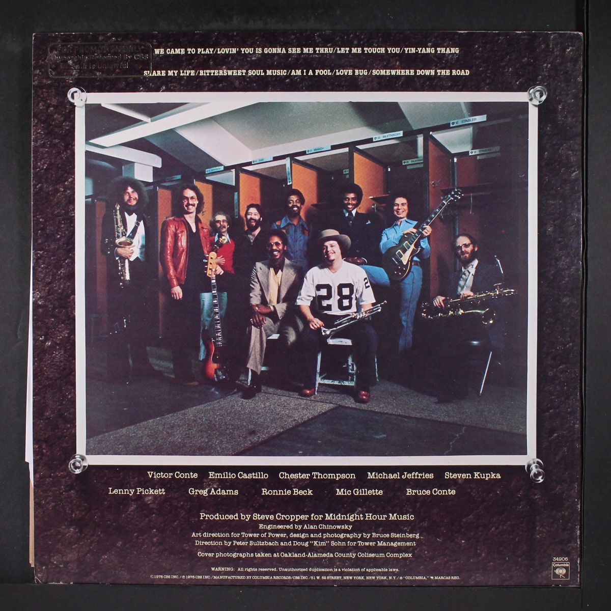 we came to play! by TOWER OF POWER