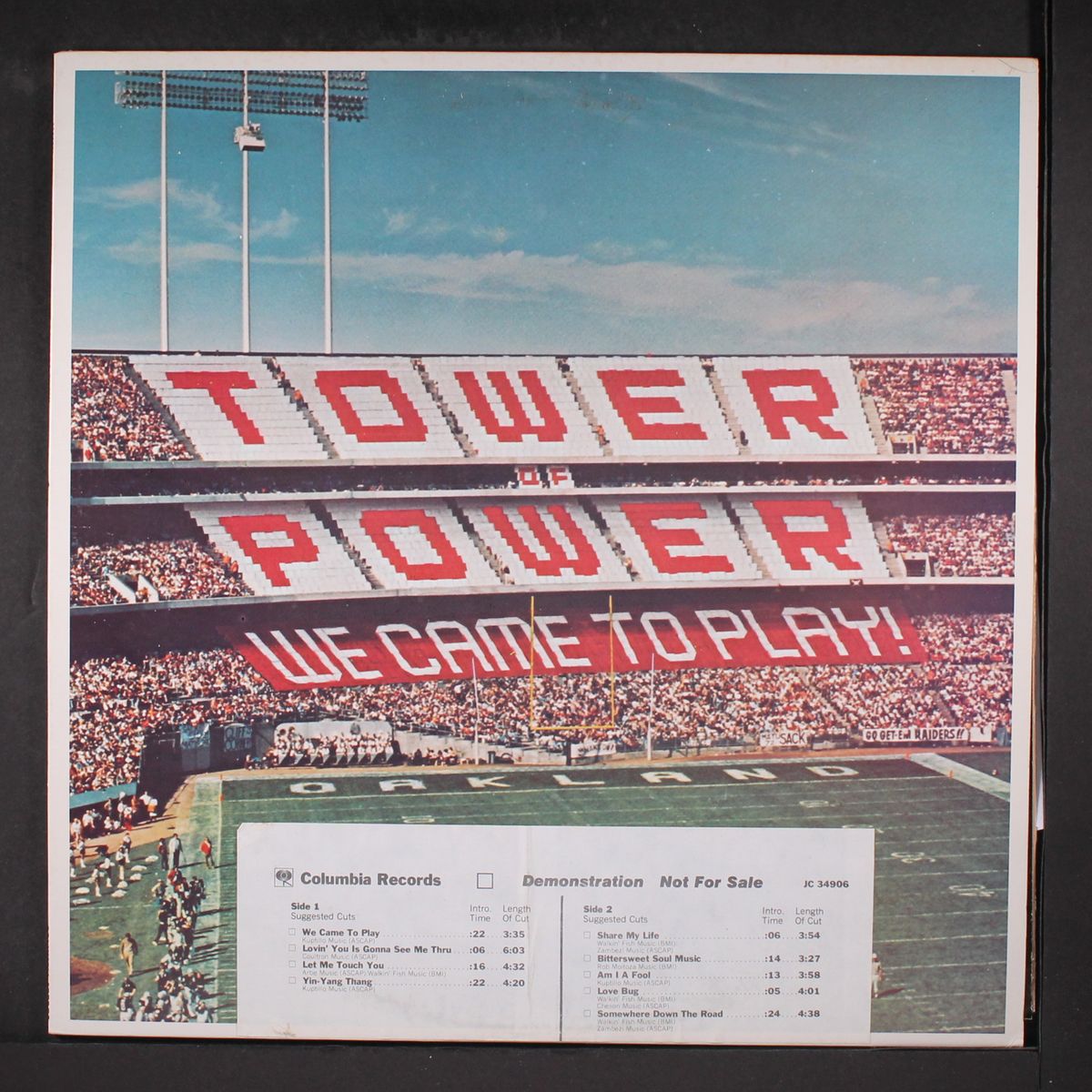 we came to play! by TOWER OF POWER