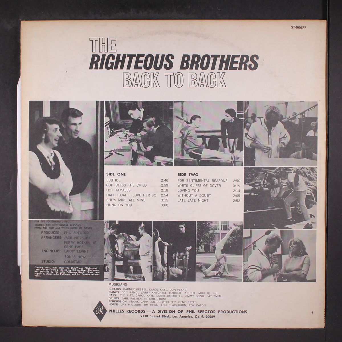 back to back by RIGHTEOUS BROTHERS