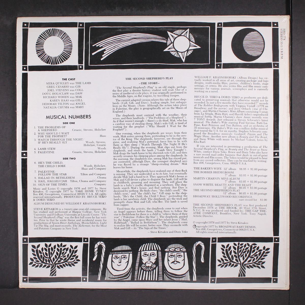 the second shepherd's play by ORIGINAL CAST