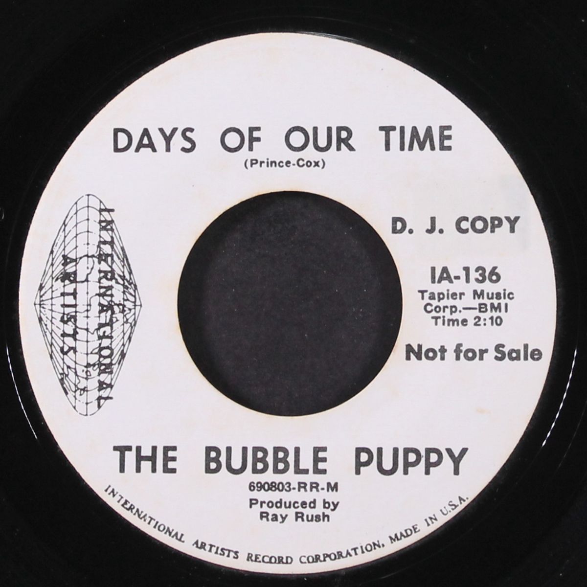 thinkin' about thinkin' / days of our time by BUBBLE PUPPY