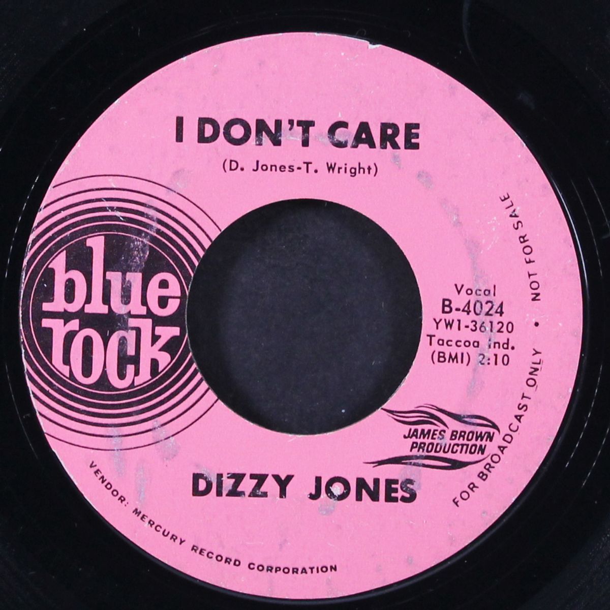 let me talk to you / i don't care by DIZZY JONES