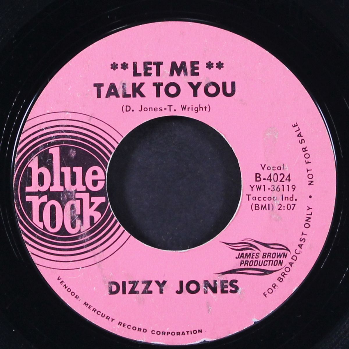 let me talk to you / i don't care by DIZZY JONES