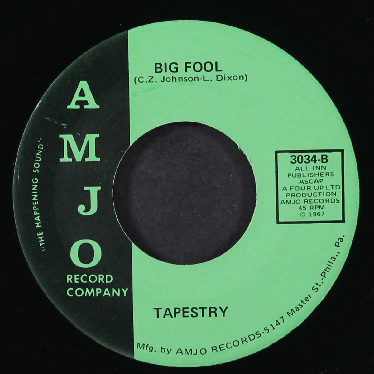 yeah yeah girl / big fool by TAPESTRY