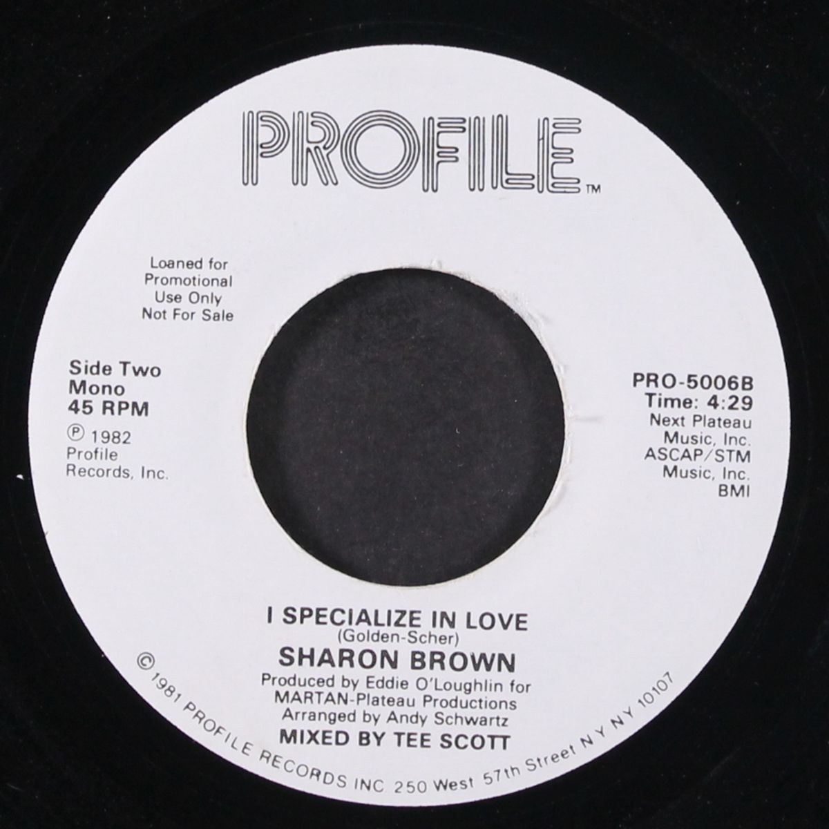 i specialize in love by SHARON BROWN