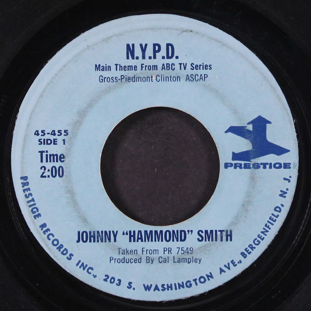 n.y.p.d. / dirty apple by JOHNNY 'HAMMOND' SMITH
