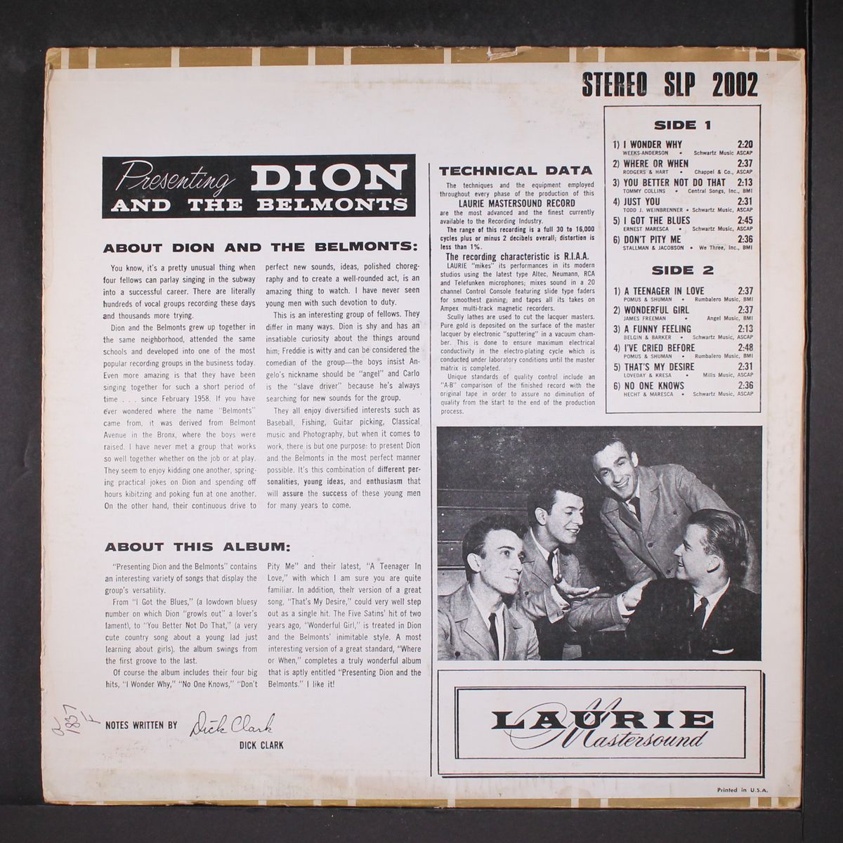 presenting dion & belmonts by DION & BELMONTS