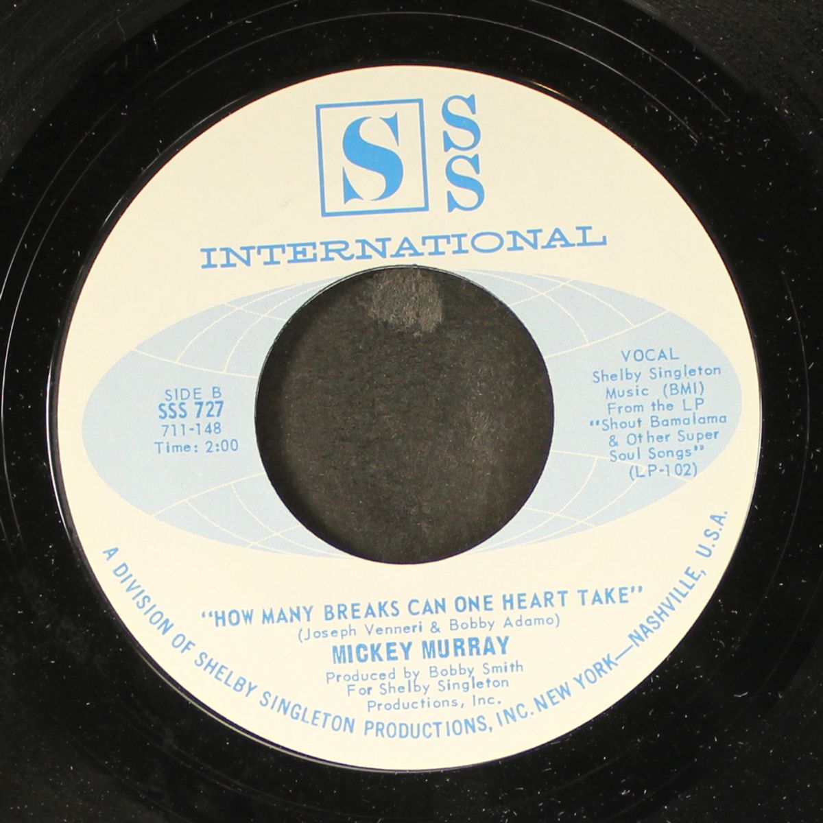 hit record / how man breaks can one heart take by MICKEY MURRAY