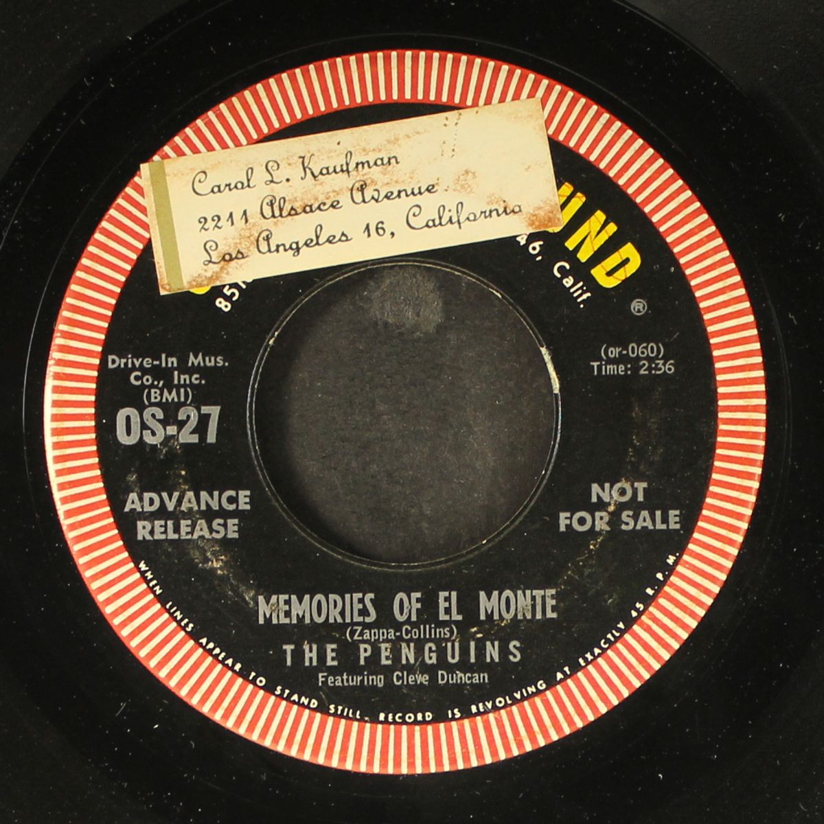 memories of el monte / be mine by PENGUINS