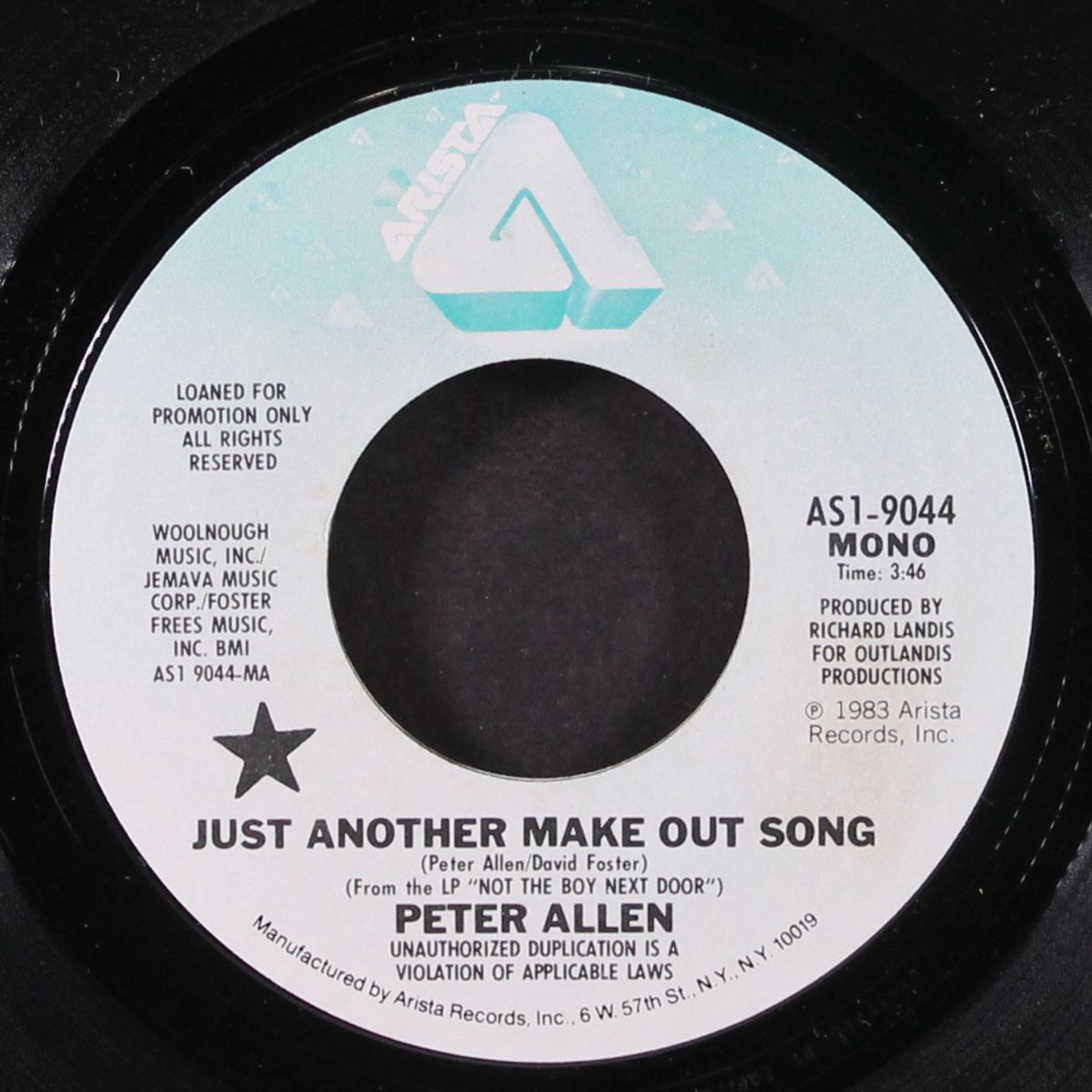 just another make out song / mono by PETER ALLEN