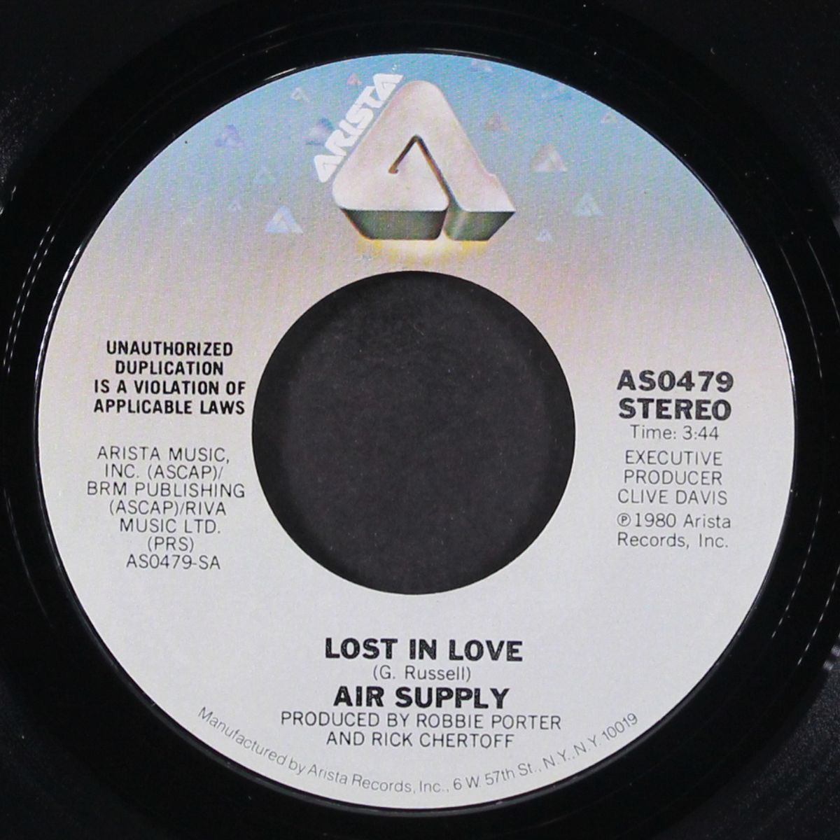 lost in love / i don't want to lose you by AIR SUPPLY