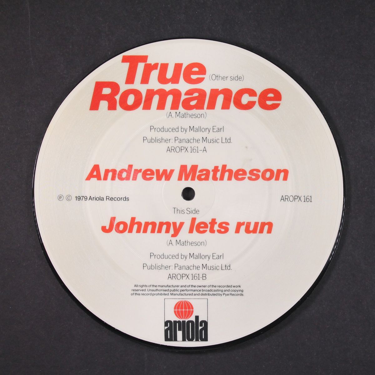 true romance by AMDREW MATHESON