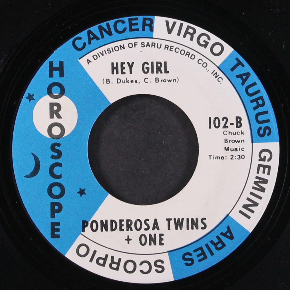 you send me / hey girl by PONDEROSA TWINS + ONE