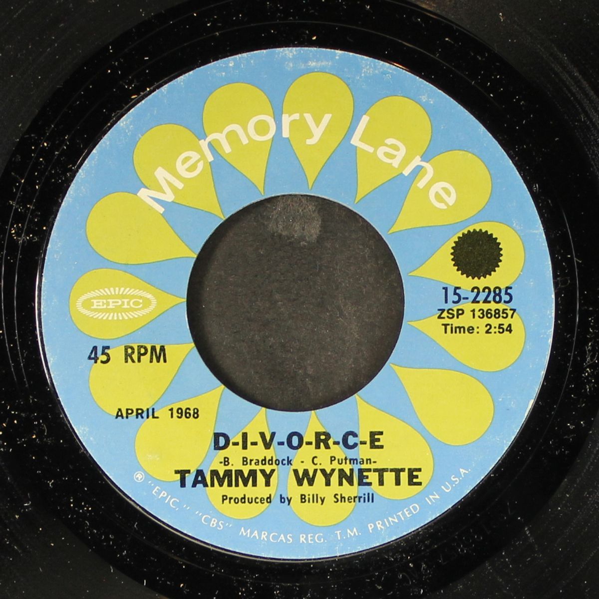 d-i-v-o-r-c-e / singing my song by TAMMY WYNETTE