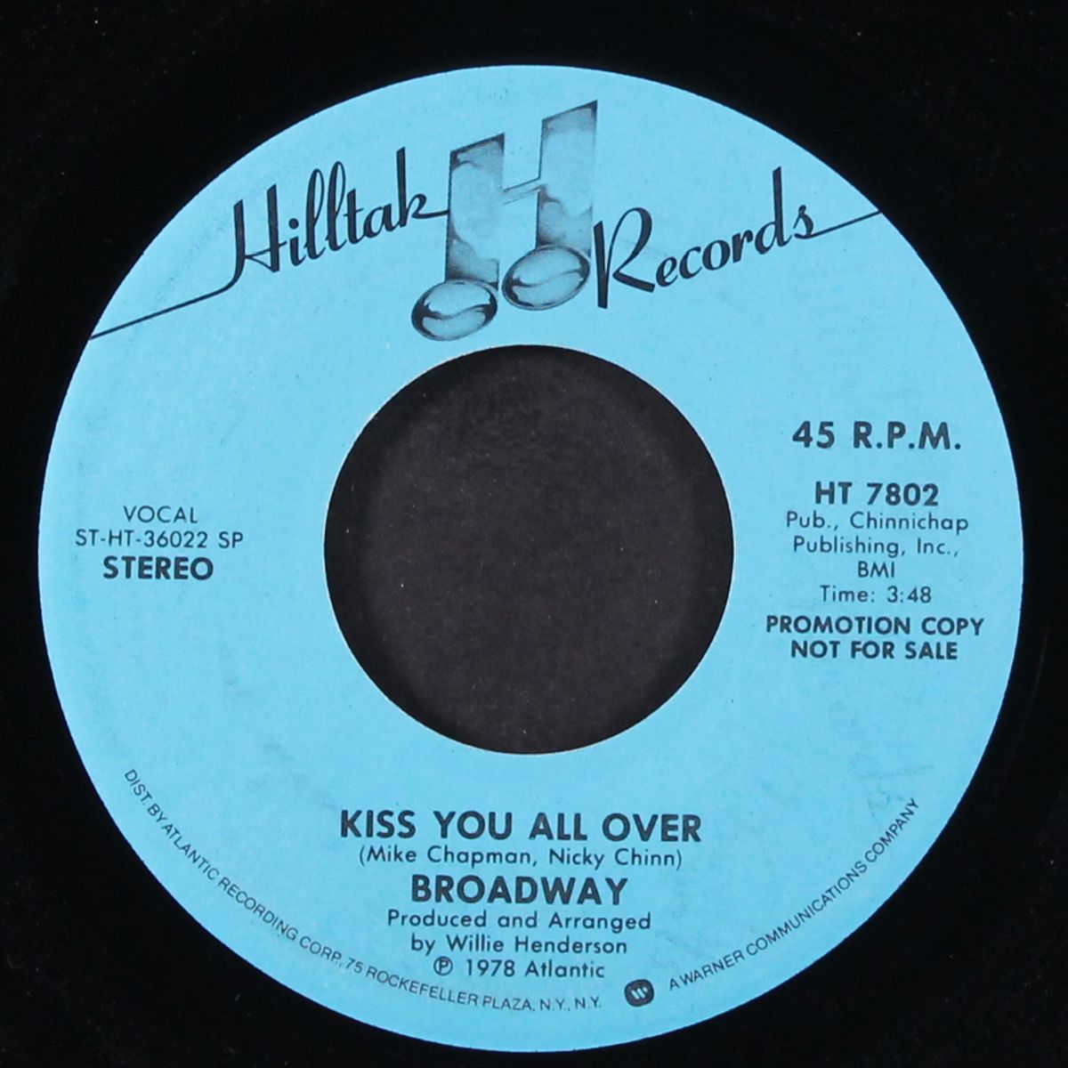 kiss you all over / love bandit by BROADWAY