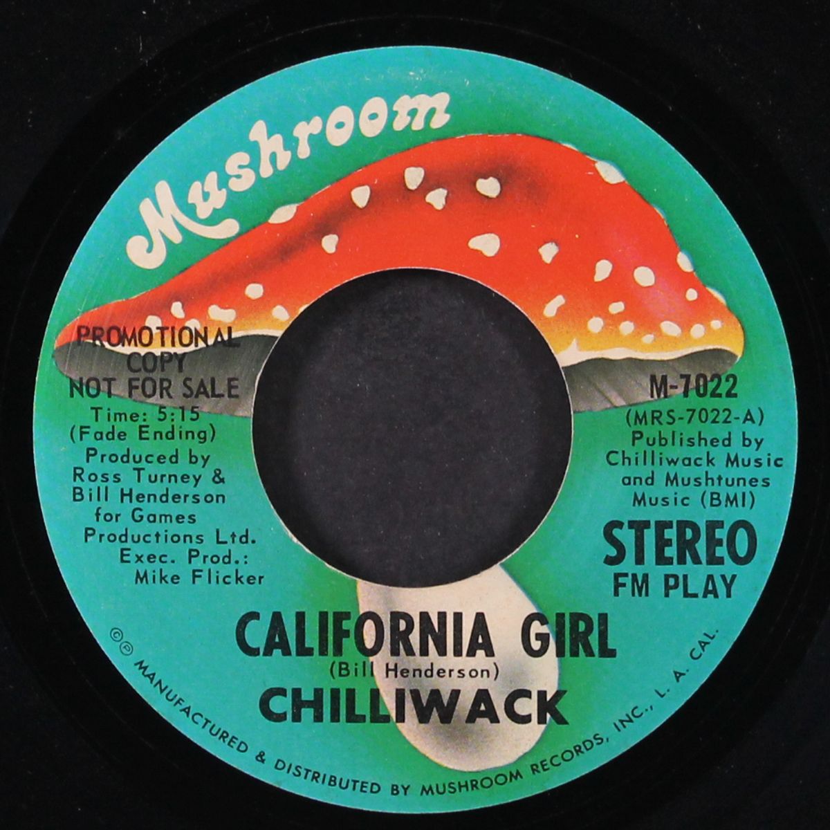 california girl / mono by CHILLIWACK