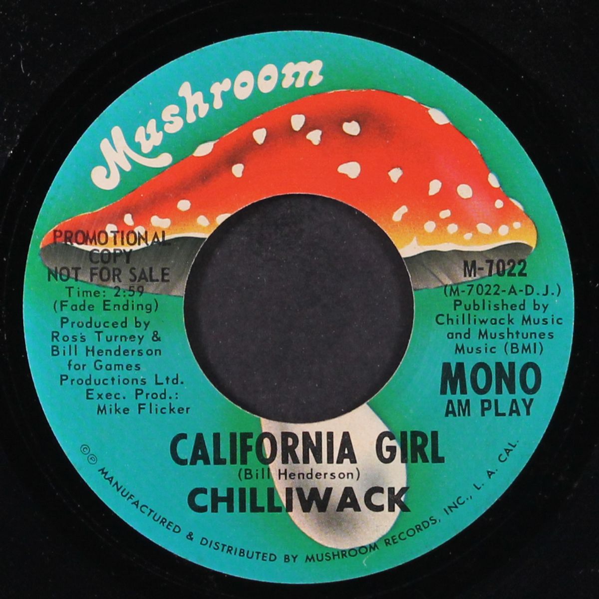 california girl / mono by CHILLIWACK