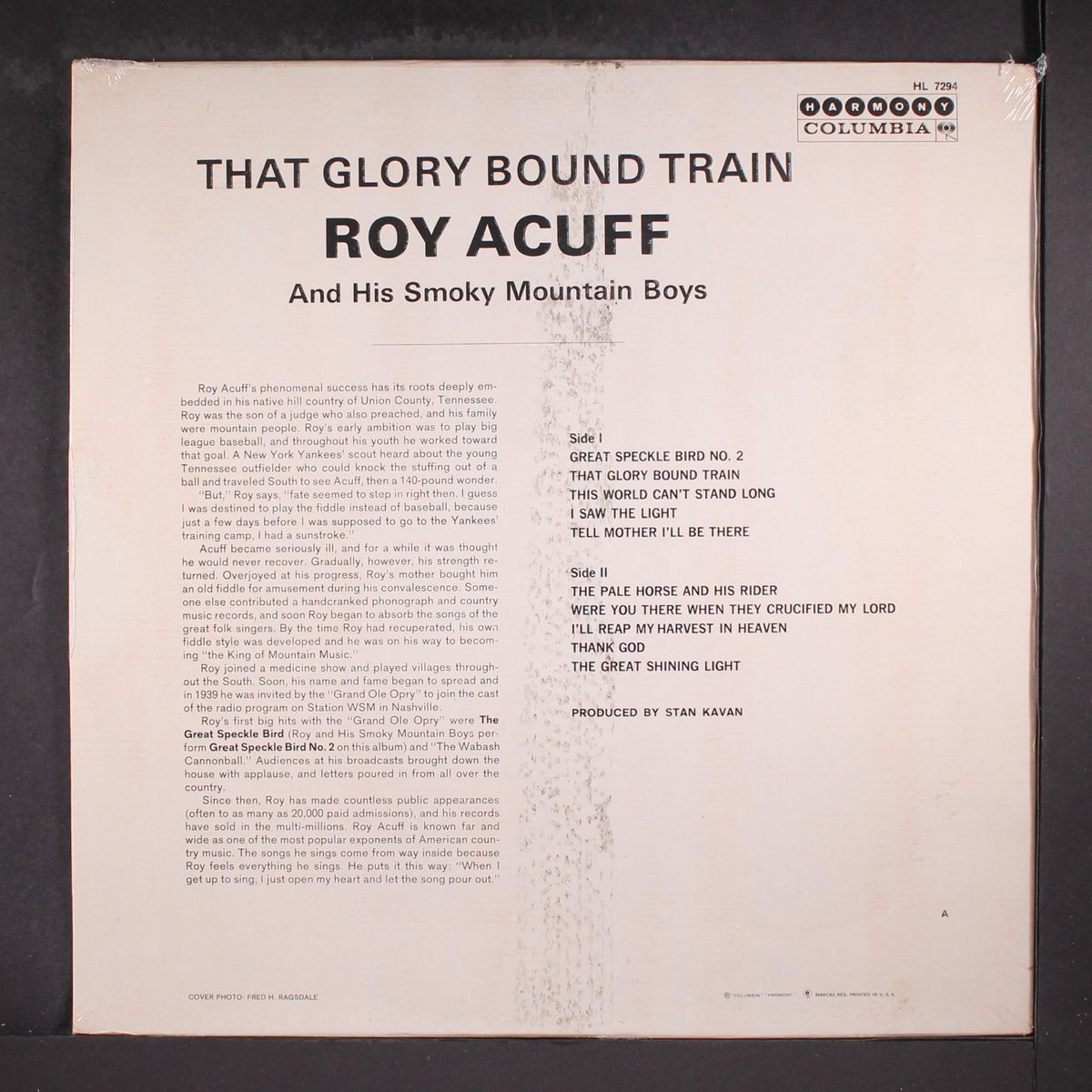 that glory bound train by ROY ACUFF
