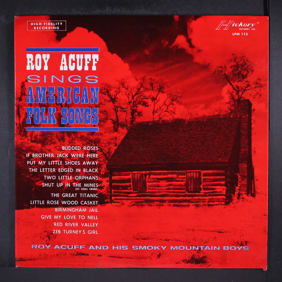 sings american folk songs by ROY ACUFF