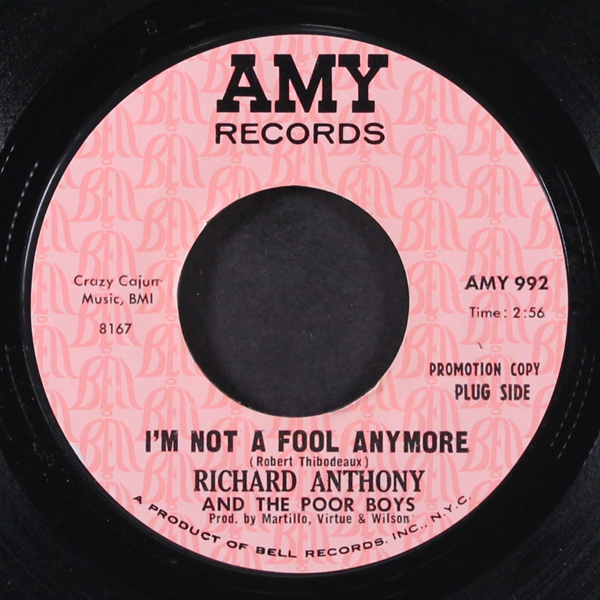 i'm not a fool anymore by RICHARD ANTHONY & POOR BOYS