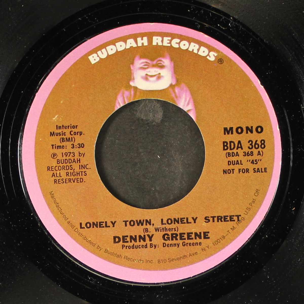 lonely town, lonely street / mono by DENNY GREENE