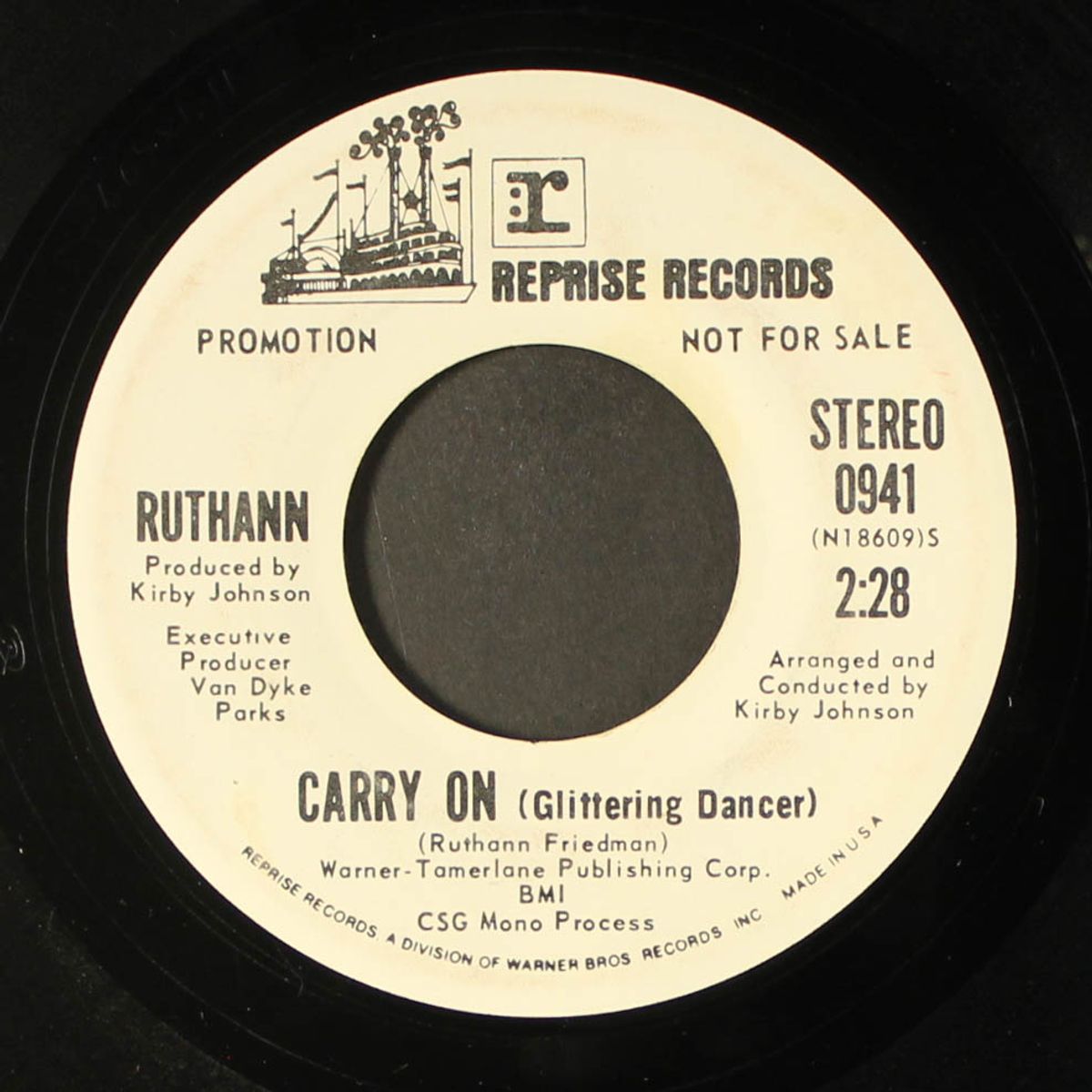 carry on (glittering dancer / mono) by RUTHANN