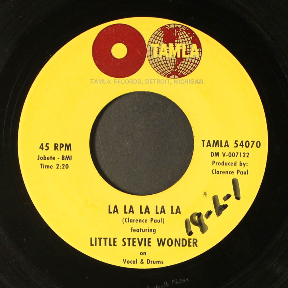 la la la la la / little water boy by STEVIE WONDER & CLARENCE PAUL