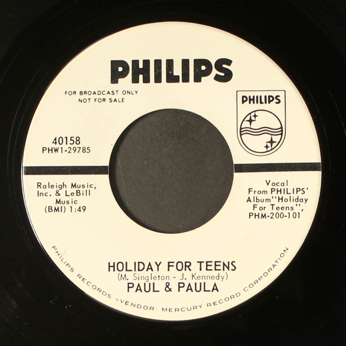 holiday hootenanny / holiday for teens by PAUL & PAULA