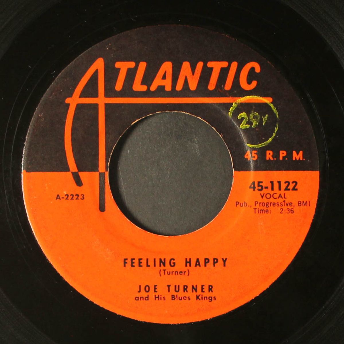 midnight special train / feeling happy by JOE TURNER