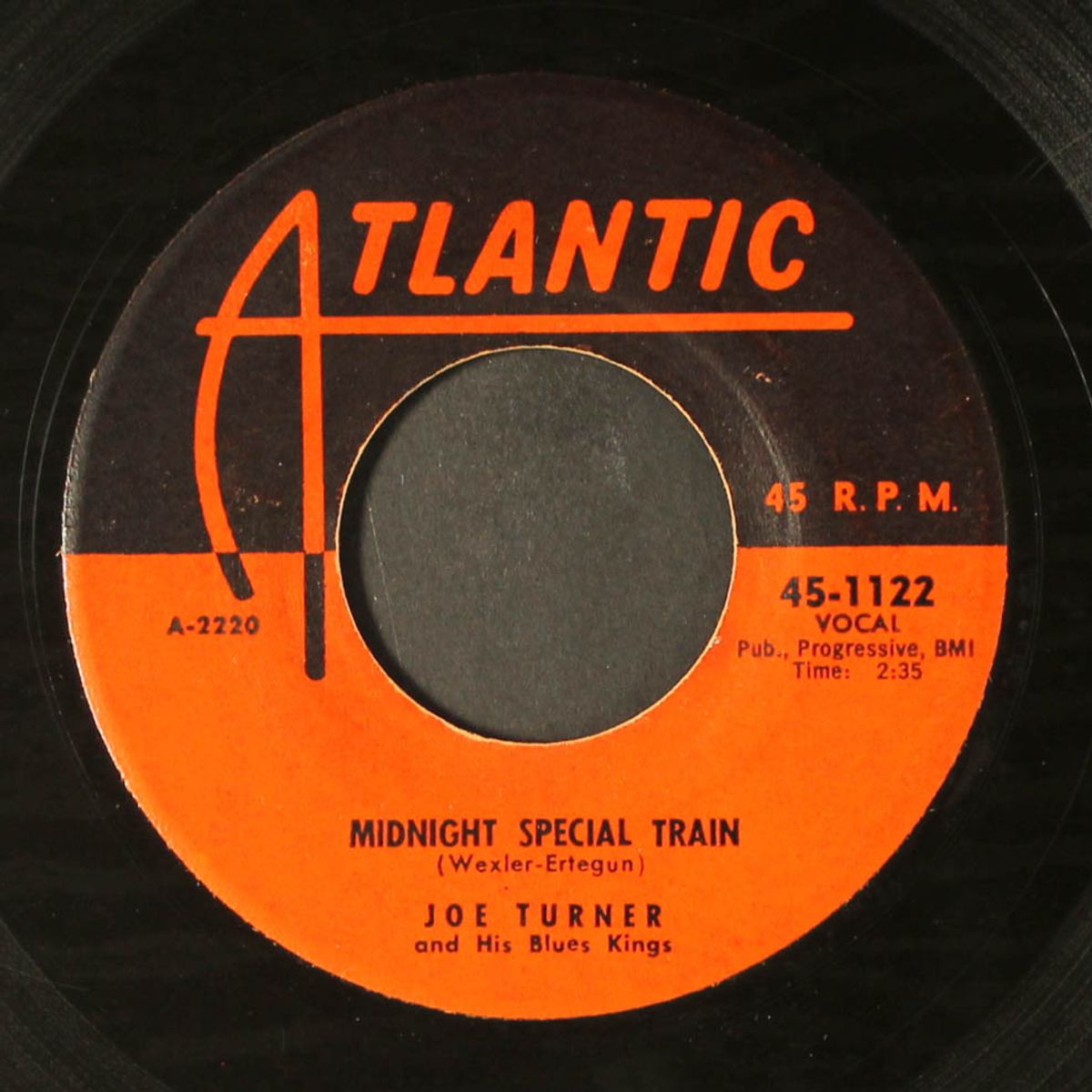 midnight special train / feeling happy by JOE TURNER