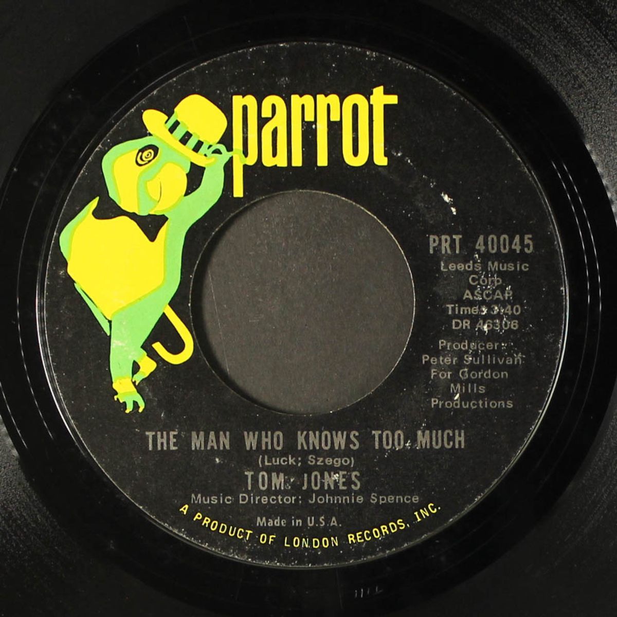 without love / man who knows too much by TOM JONES
