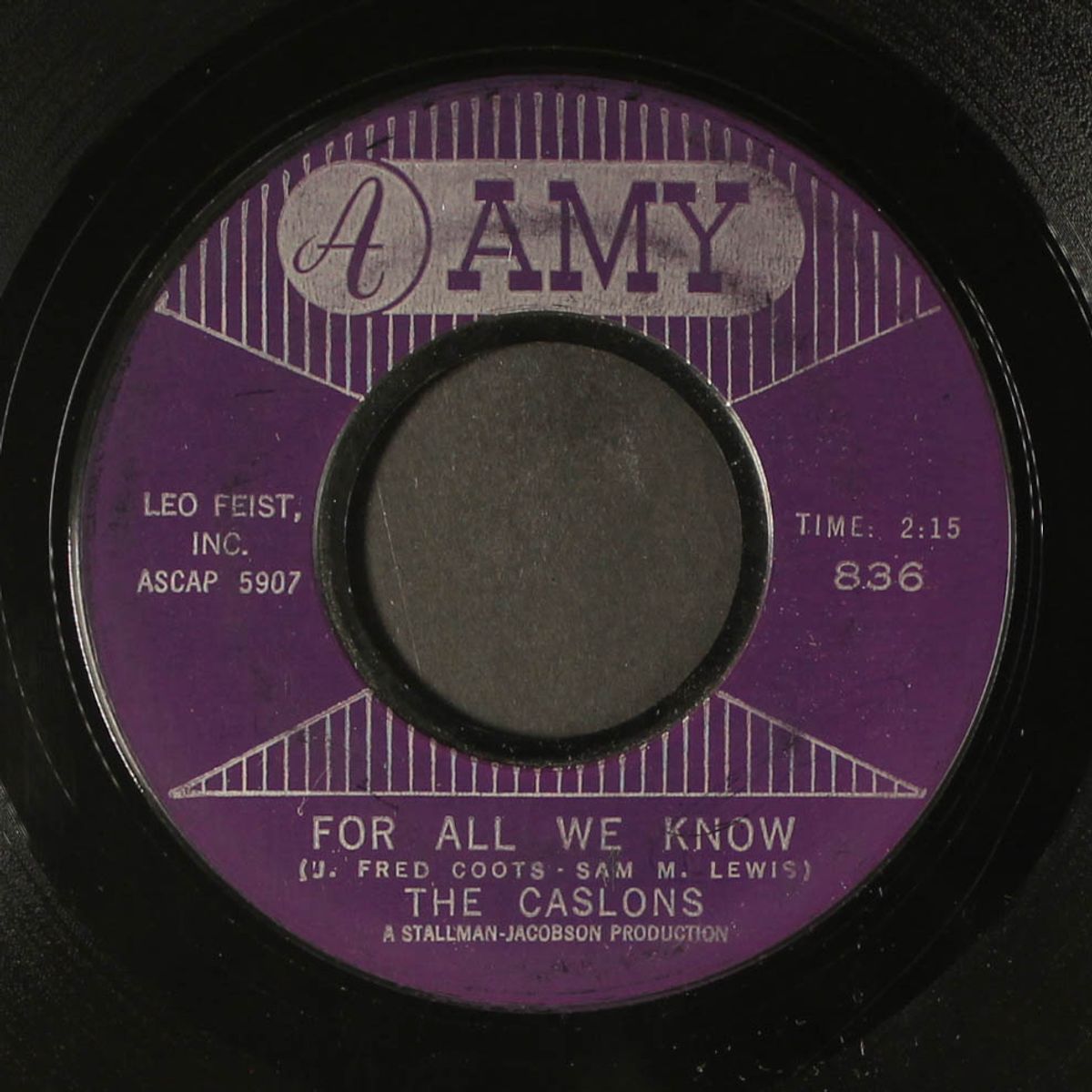 for all we know / settle me down by CASLONS